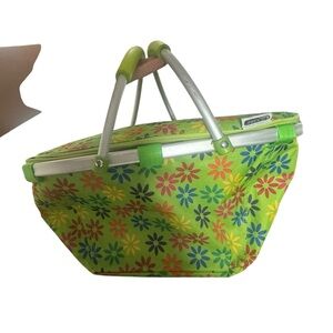 Colorful Floral Tote Bag